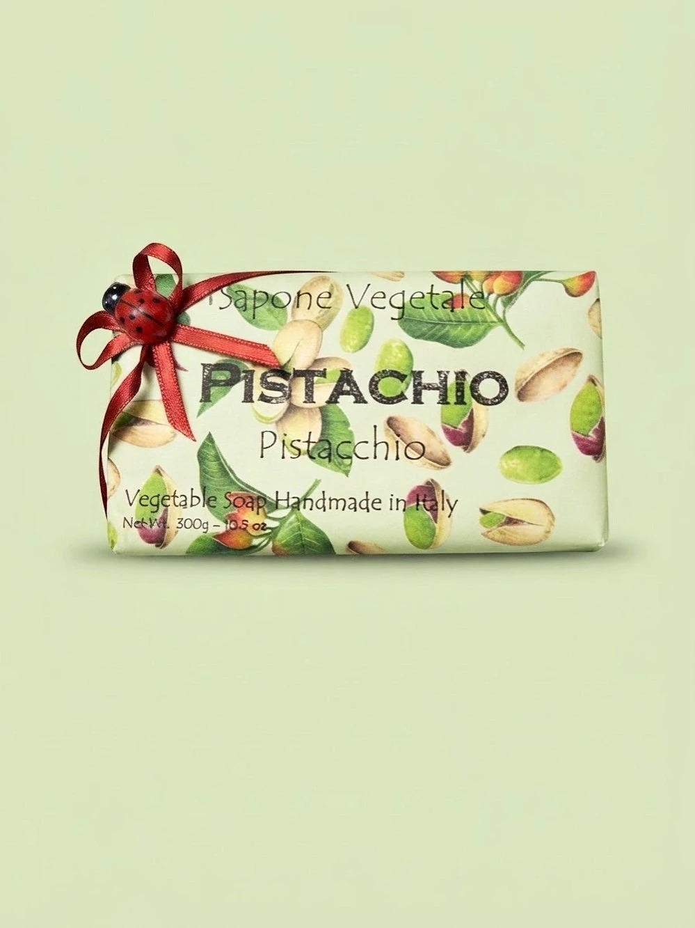 Luxury Sapone Vegetale Pistachio Soap Handcrafted in Italy